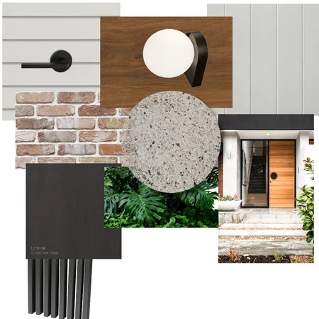 Facde Materials Interior Design Mood Board by Rlang.aus@gmail.com on Style Sourcebook