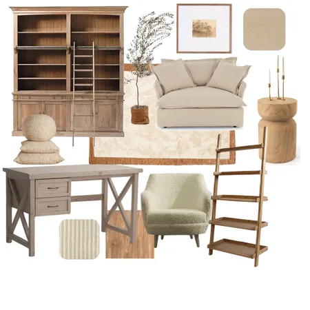 STUDY ROOM SAMPLE BOARD Interior Design Mood Board by Designs_Chandre on Style Sourcebook