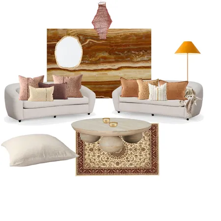 70's Esque Den Circle Interior Design Mood Board by Eadie Lifestyle on Style Sourcebook