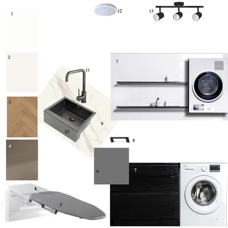 laundry Interior Design Mood Board by izzypalubinskas on Style Sourcebook