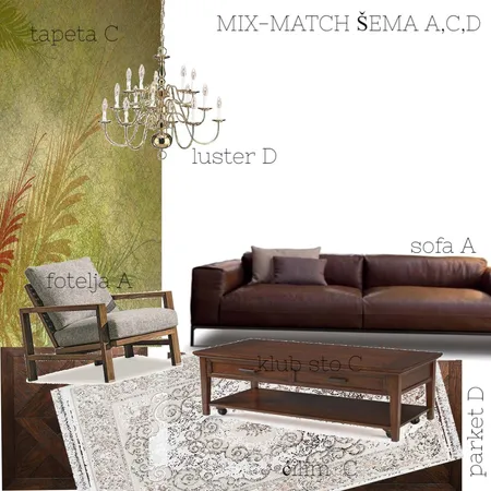 MIX MATCH ŠEMA A,C,D Interior Design Mood Board by majapaun on Style Sourcebook