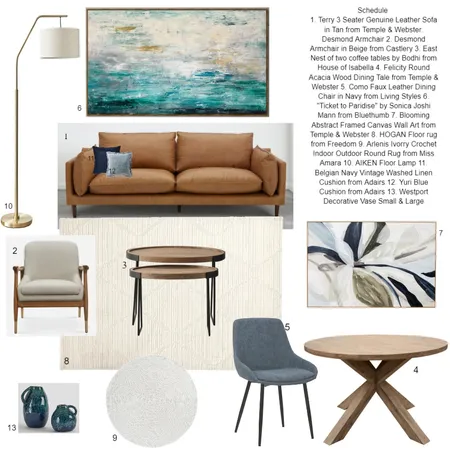 Sal Sample Interior Design Mood Board by K Designs on Style Sourcebook