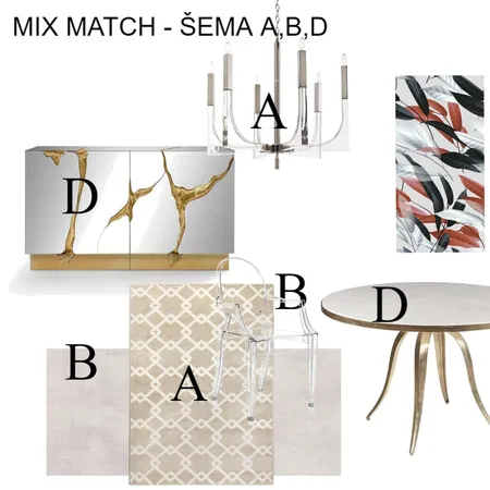 MIX MATCH ŠEMA A,B,C Interior Design Mood Board by majapaun on Style Sourcebook