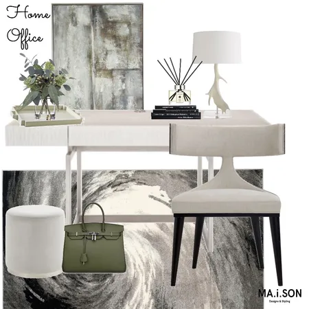 Home Office - Chic Interior Design Mood Board by JanetM on Style Sourcebook