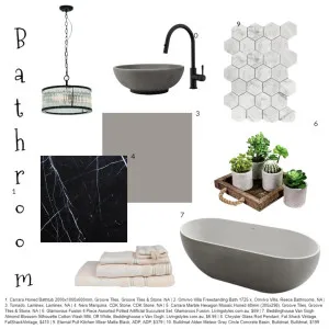 bathroom Interior Design Mood Board by Abbiewhitehouse on Style Sourcebook