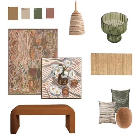 Back To Earth Sitting Area Interior Design Mood Board by Urban Road on Style Sourcebook