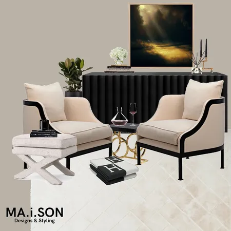 Books & Wine Interior Design Mood Board by JanetM on Style Sourcebook