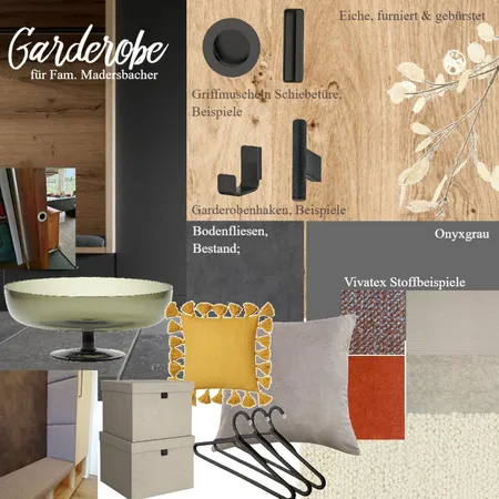 Garderobe Madersbacher Interior Design Mood Board by susanneausserer1978 on Style Sourcebook