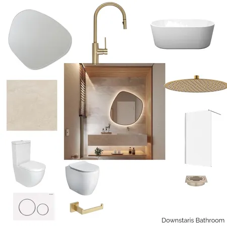 Downstairs bathroom Interior Design Mood Board by KaraboK on Style Sourcebook