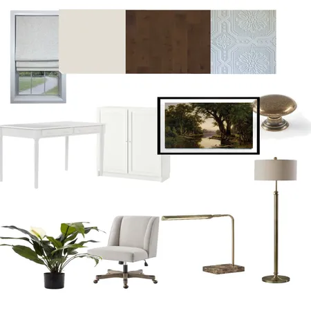 office nook Interior Design Mood Board by brptk6@gmail.com on Style Sourcebook