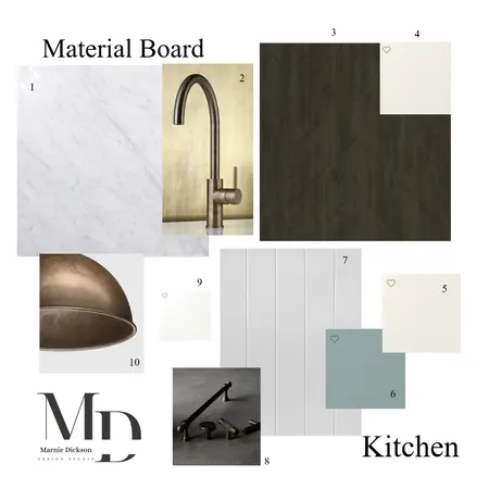 Material Board - Kitchen Interior Design Mood Board by MarnieDickson on Style Sourcebook