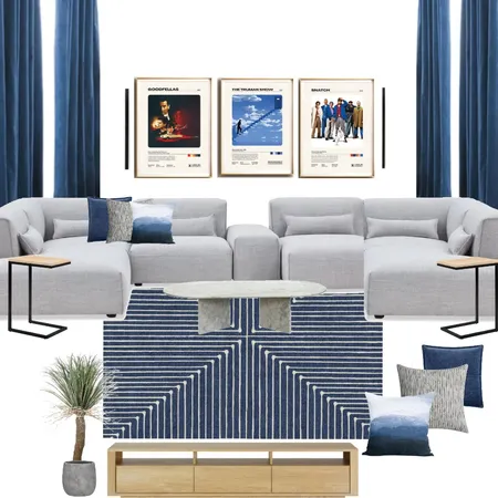 Bridgeman - Media Room Interior Design Mood Board by The Ginger Stylist on Style Sourcebook