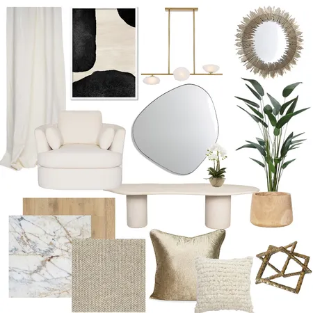 Luxe Entryway Interior Design Mood Board by LSG Designs on Style Sourcebook