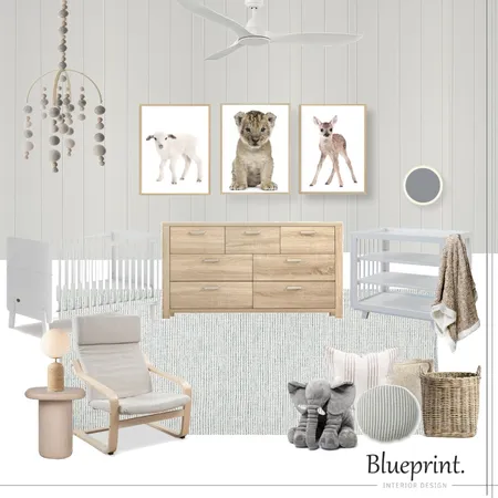 Baby Nursery Interior Design Mood Board by Blueprint Interior Design on Style Sourcebook