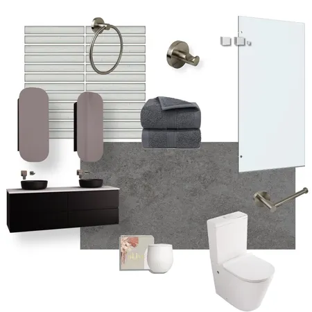 Complete Bathroom Package - The Block 2019 Tess & Luke Main Bathroom Interior Design Mood Board by Beaumont Tiles on Style Sourcebook