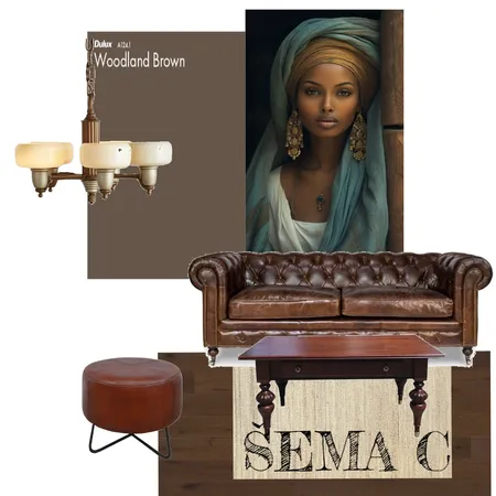 ŠEMA C DNEVNA SOBA Interior Design Mood Board by majapaun on Style Sourcebook