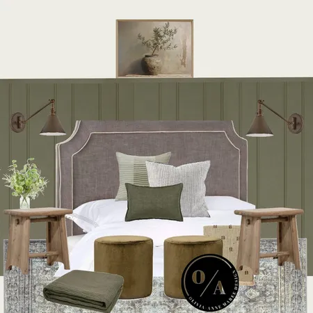 Bedroom Interior Design Mood Board by O/A Designs on Style Sourcebook