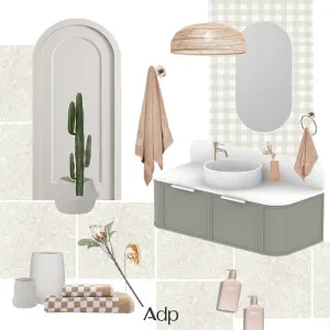 Western Boho | ADP x A&L Topiary Flo Vanity, Pill Mirror and Soul Tapware Interior Design Mood Board by ADP on Style Sourcebook