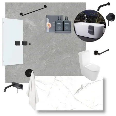 Complete Bathroom Package - Modern Interior Design Mood Board by Beaumont Tiles on Style Sourcebook