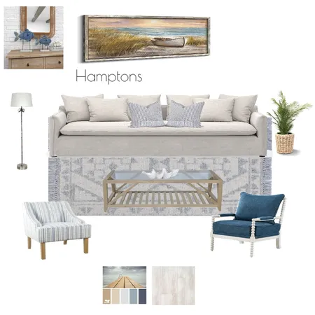 Hamptons Room Mood Board Interior Design Mood Board by mullinixr on Style Sourcebook