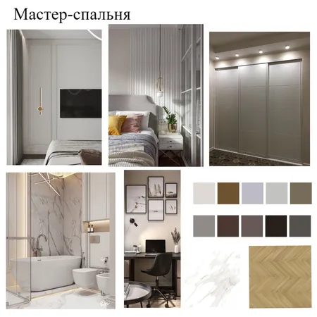 Мастер-спальня Interior Design Mood Board by Elizaveta on Style Sourcebook