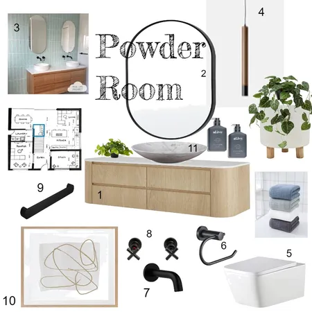 Bathroom Interior Design Mood Board by TiffLangfelder on Style Sourcebook