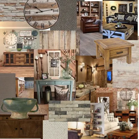 Rustic Aesthetic Interior Design Mood Board by Arfaa on Style Sourcebook