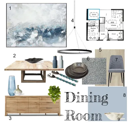 Dining Room Interior Design Mood Board by TiffLangfelder on Style Sourcebook