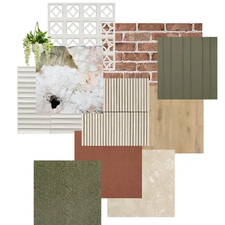 Material Collage Interior Design Mood Board by isabellahartung on Style Sourcebook