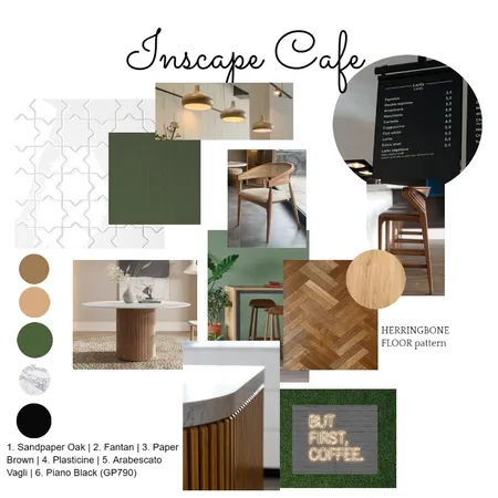 CAFE Interior Design Mood Board by ayamabongo@yahoo.com on Style Sourcebook