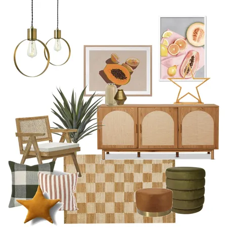 Funky Retro Interior Design Mood Board by ellie.sawyer317 on Style Sourcebook