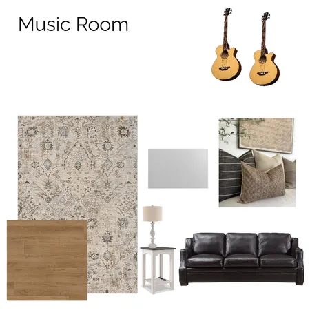 Music Room Interior Design Mood Board by Cicco Design Studio on Style Sourcebook