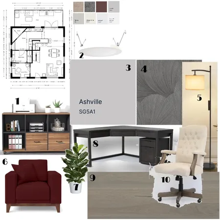 office board Interior Design Mood Board by Ash on Style Sourcebook