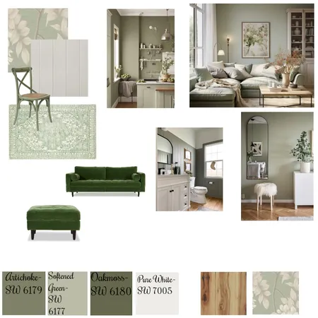 Monochromatic Scheme Interior Design Mood Board by Lkimbro on Style Sourcebook