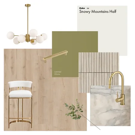 green and gold Interior Design Mood Board by Five Files Design Studio on Style Sourcebook