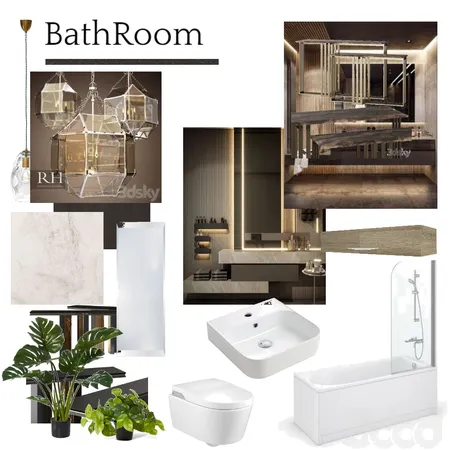 bath room Interior Design Mood Board by Gamal on Style Sourcebook