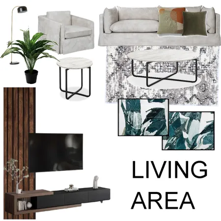 LIVING SPACE Interior Design Mood Board by Silva.PI on Style Sourcebook