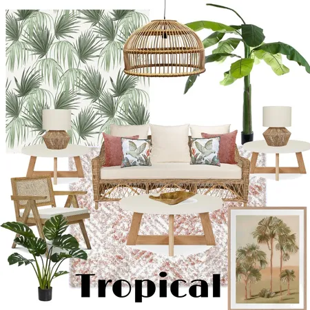 Tropical Mood Board Interior Design Mood Board by dajahwood on Style Sourcebook
