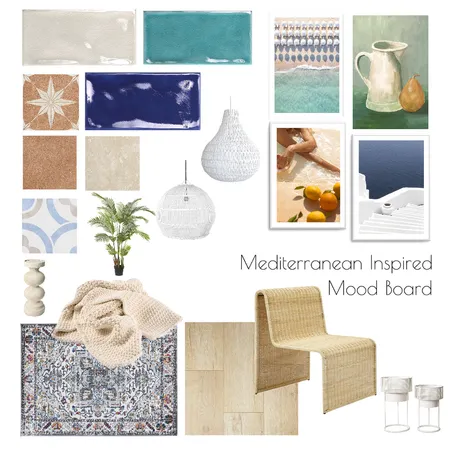 Spanish Mediterranean Interior Design Mood Board by JLHB on Style Sourcebook