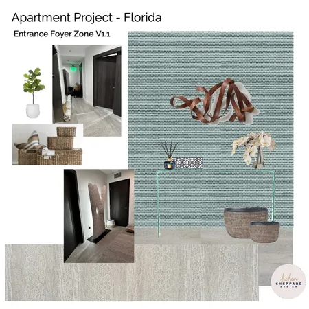 Apartment - Entrance Foyer V1.1 Interior Design Mood Board by Helen Sheppard on Style Sourcebook