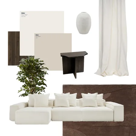 Japandi Style Living Room Interior Design Mood Board by Style Sourcebook on Style Sourcebook