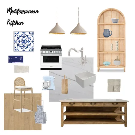 Mediterranean Kitchen -FINAL Interior Design Mood Board by MikaylaAlred on Style Sourcebook