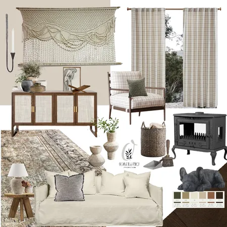 Country weekend retreat _ Airbnb consult Interior Design Mood Board by Oleander & Finch Interiors on Style Sourcebook