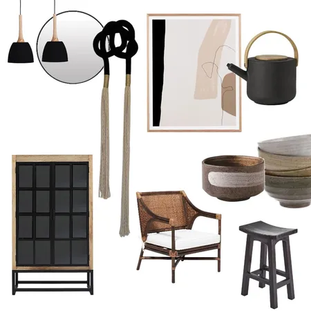 Japandi Interior Design Mood Board by Oleander & Finch Interiors on Style Sourcebook