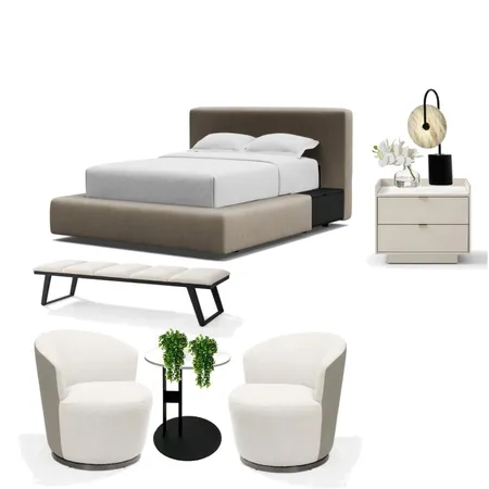Wang Residence Bedroom concept 1 Interior Design Mood Board by SophisticatedSpaces on Style Sourcebook