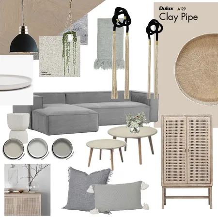 Contemporary Living Interior Design Mood Board by Oleander & Finch Interiors on Style Sourcebook