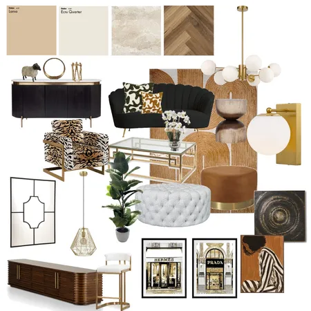 Client Living Room Interior Design Mood Board by s127926 on Style Sourcebook