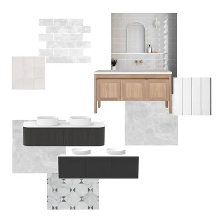 075IRO - BATHROOM / ENUITE Interior Design Mood Board by Arc and Arlo on Style Sourcebook