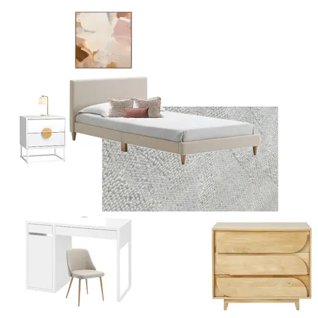 Student spare room tree Interior Design Mood Board by Amanda Lee Interiors on Style Sourcebook