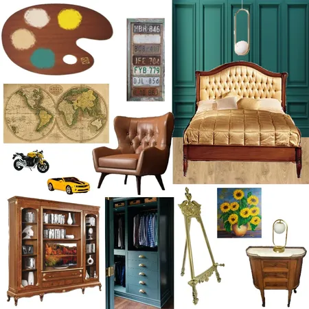 Dormitorio Pareja 50 Interior Design Mood Board by paogiorse on Style Sourcebook